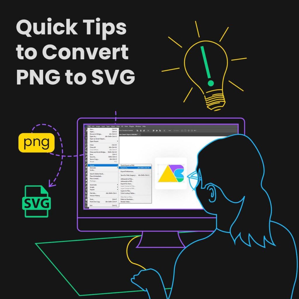 Quick Tips to Convert PNG to SVG in Photoshop