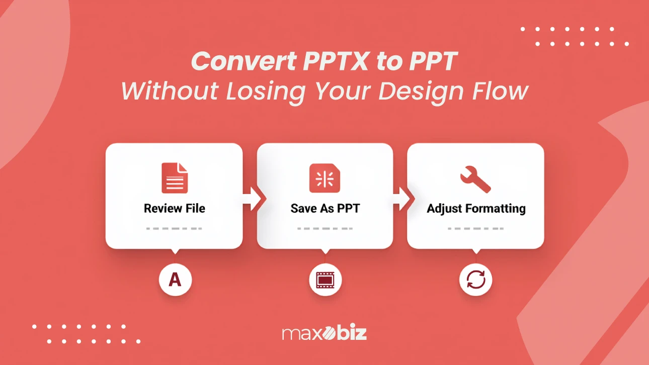 how to convert PPTX to PPT